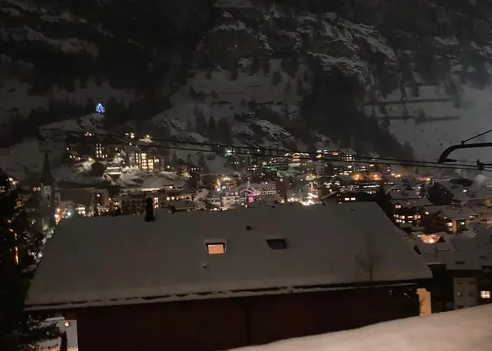 House St-george Alpine With Terrace And View On Village Lejlighed Zermatt
