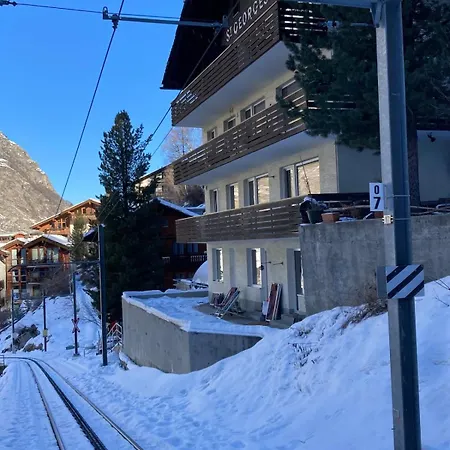 House St-george Alpine With Terrace And View On Village Lägenhet